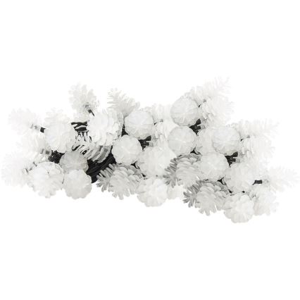 Guirlande lumineuse LED d'extérieur 80 LED, 25 m, IP44, blanc chaud