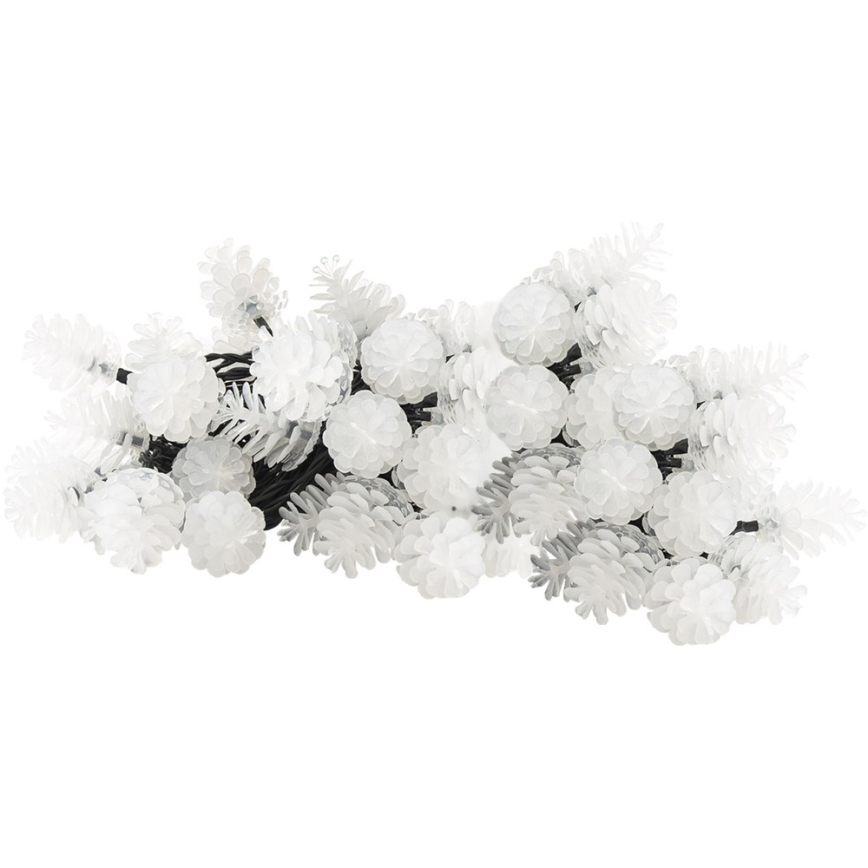 Guirlande lumineuse LED d'extérieur 80 LED, 25 m, IP44, blanc chaud