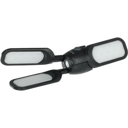 Lampe de camping rechargeable LED avec panneau solaire 3W/1600 mAh IPX4