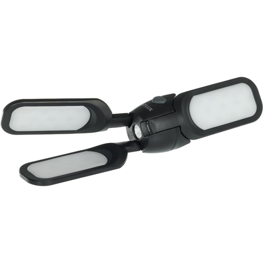 Lampe de camping rechargeable LED avec panneau solaire 3W/1600 mAh IPX4