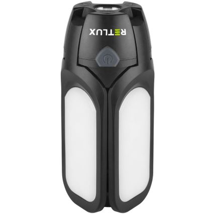 Lampe de camping rechargeable LED avec panneau solaire 3W/1600 mAh IPX4