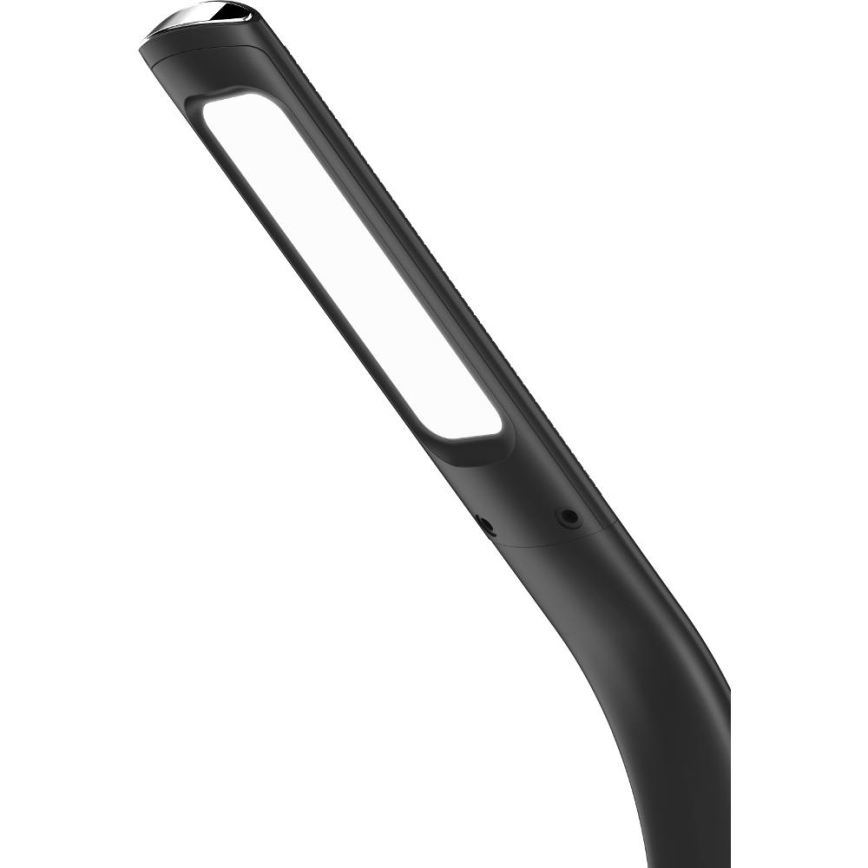Lampe de table à intensité variable avec charge sans fil Qi 5W et écran LED/6W/230V 3000/4000/6000K noir