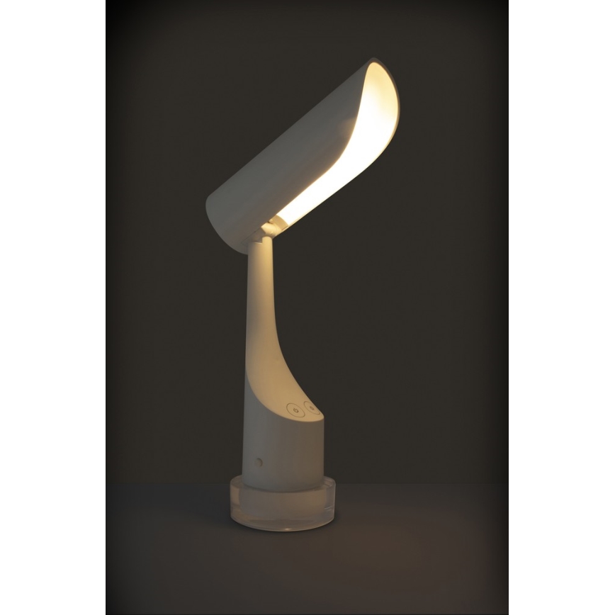 Lampe de table rechargeable à intensité variable RGBW LED/5W/5V 2000 mAh 3000/6000K blanc
