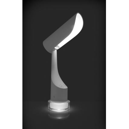 Lampe de table rechargeable à intensité variable RGBW LED/5W/5V 2000 mAh 3000/6000K blanc