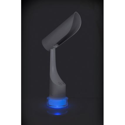 Lampe de table rechargeable à intensité variable RGBW LED/5W/5V 2000 mAh 3000/6000K blanc
