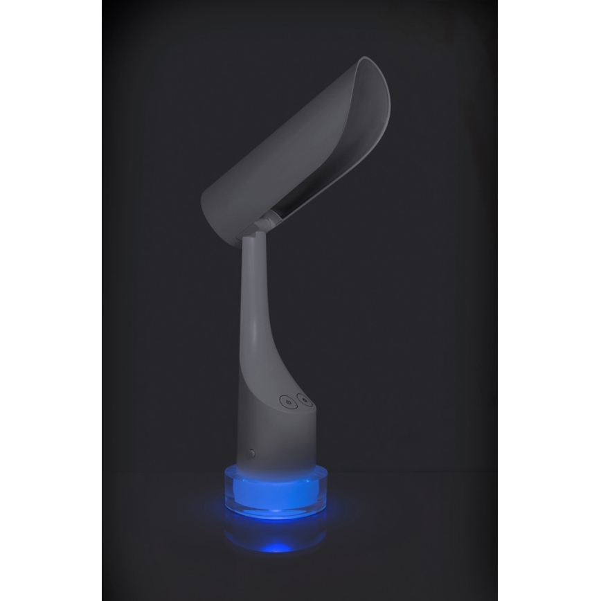 Lampe de table rechargeable à intensité variable RGBW LED/5W/5V 2000 mAh 3000/6000K blanc