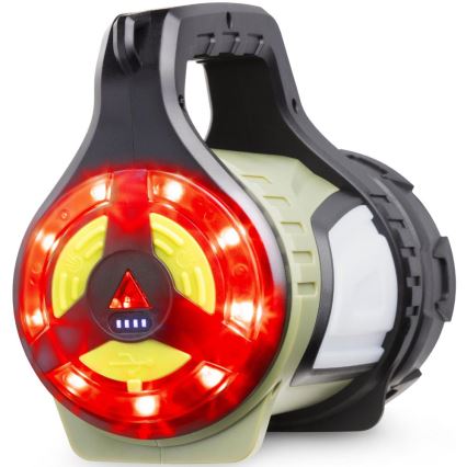 Lampe LED d'extérieur rechargeable et dimmable avec fonction powerbank LED/21W/4400 mAh IP44