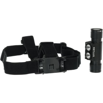Lampe frontale rechargeable en aluminium LED/2600 mAh IP66