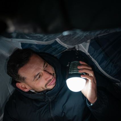 Retlux - Lampe LED portable rechargeable avec piège à insectes LED/5W/1800 mAh IP44 noire