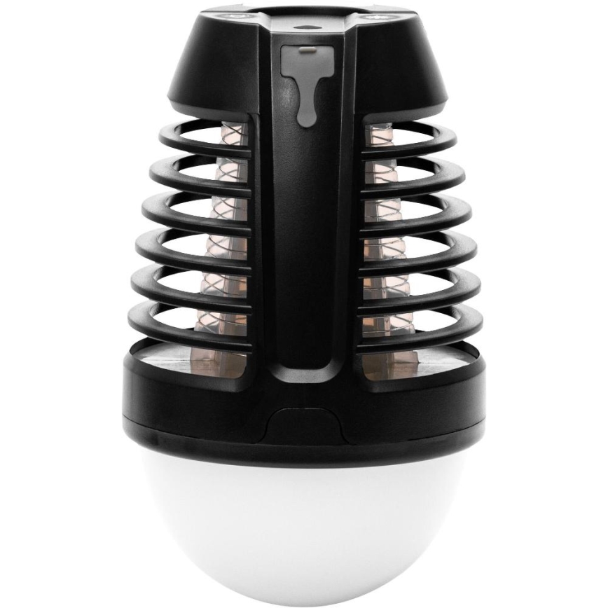 Retlux - Lampe LED portable rechargeable avec piège à insectes LED/5W/1800 mAh IP44 noire