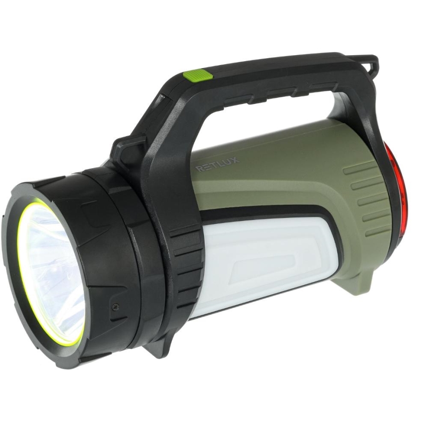 Retlux - Lampe LED d'extérieur rechargeable, dimmable, avec fonction batterie externe LED/21W/4400 mAh IP44