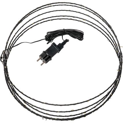 Décoration de Noël extérieure LED 2,1 W/230 V Ø 40 cm IP44 blanc chaud