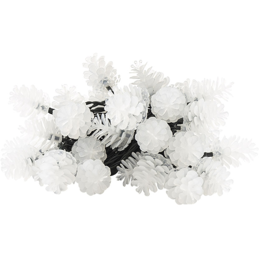 LED Guirlande de Noël extérieure 40xLED/15m IP44 blanc chaud