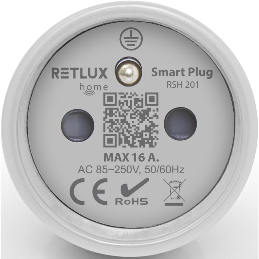 Prise connectée 3680W/230V/Type E/16A Wi-Fi Tuya
