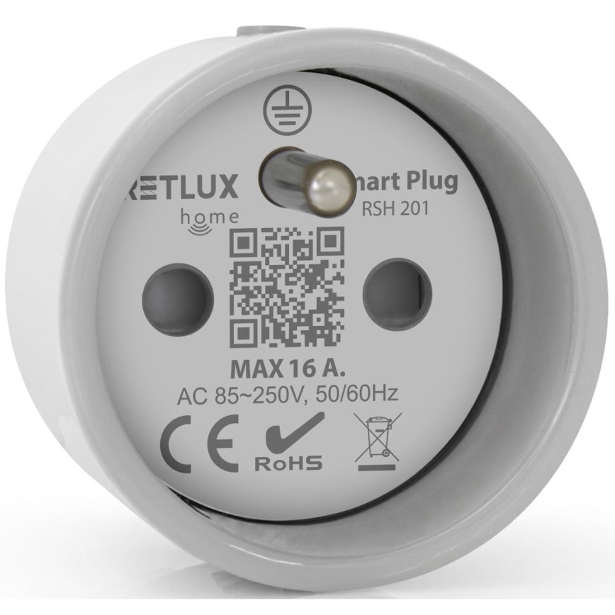 Prise connectée 3680W/230V/Type E/16A Wi-Fi Tuya