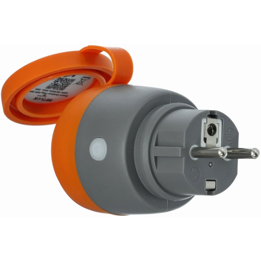 Prise connectée extérieure 3680W/230V/Type F SCHUKO/16A Wi-Fi IP44