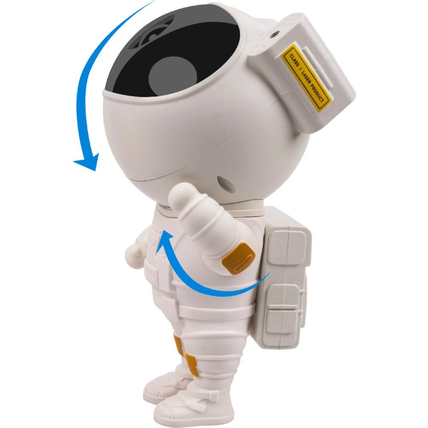 Retlux - Projecteur LED pour enfants 230V Astronaute 23,3 cm + télécommande