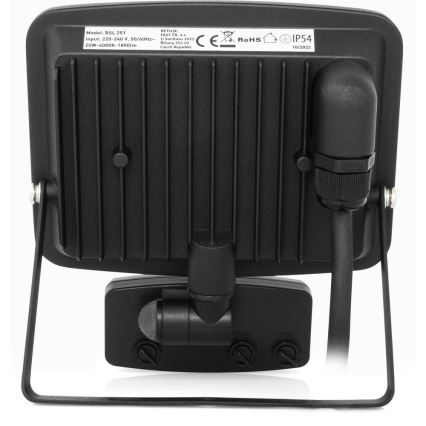 Projecteur sans cadre avec détecteur LED/20W/230V 4000K IP65