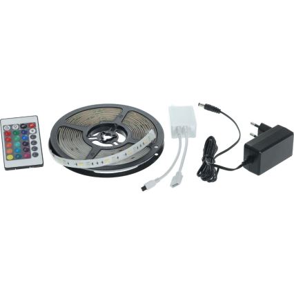 Ruban LED RGBW Smart à intensité variable 5m LED/230V 2700-6500K Wi-Fi Tuya + télécommande