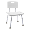 Ridder - Chaise avec dossier 49x85 blanche