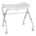 Ridder - Tabouret pliant 50x51 cm blanc