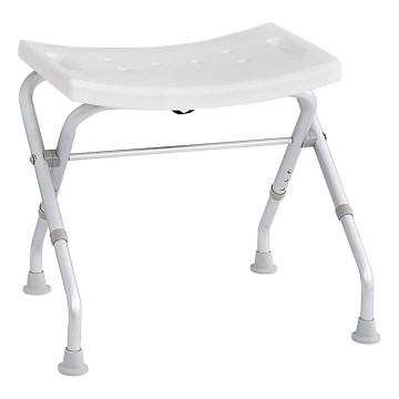 Ridder - Tabouret pliant 50x51 cm blanc
