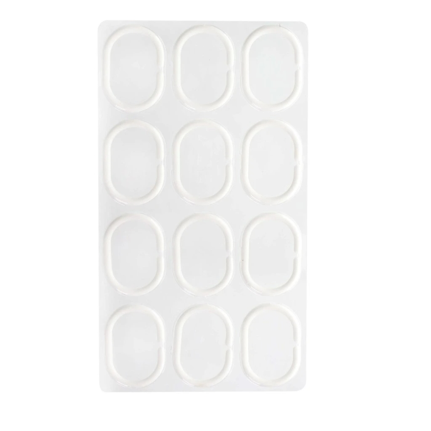 Rideau de douche TORO EASY 178x199 cm blanc/noir
