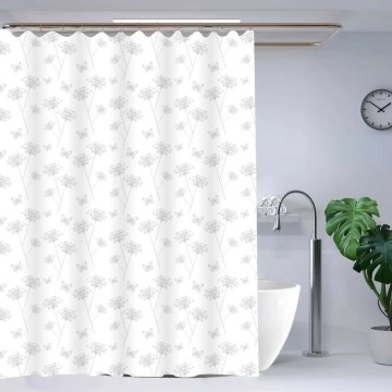 Rideau de douche TORO PREMIUM 178x199 cm fleurs