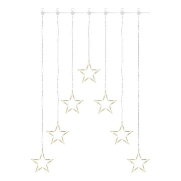Rideau de Noël à LED 70xLED/3,6W 567x125 cm blanc chaud