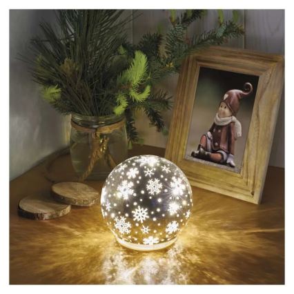 Rideau de Noël à LED 70xLED/3,6W 567x125 cm blanc chaud