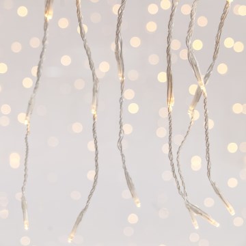 Rideau de Noël extérieur CURTAIN 360xLED/3,6W/230V 2x2 m IP44 blanc chaud