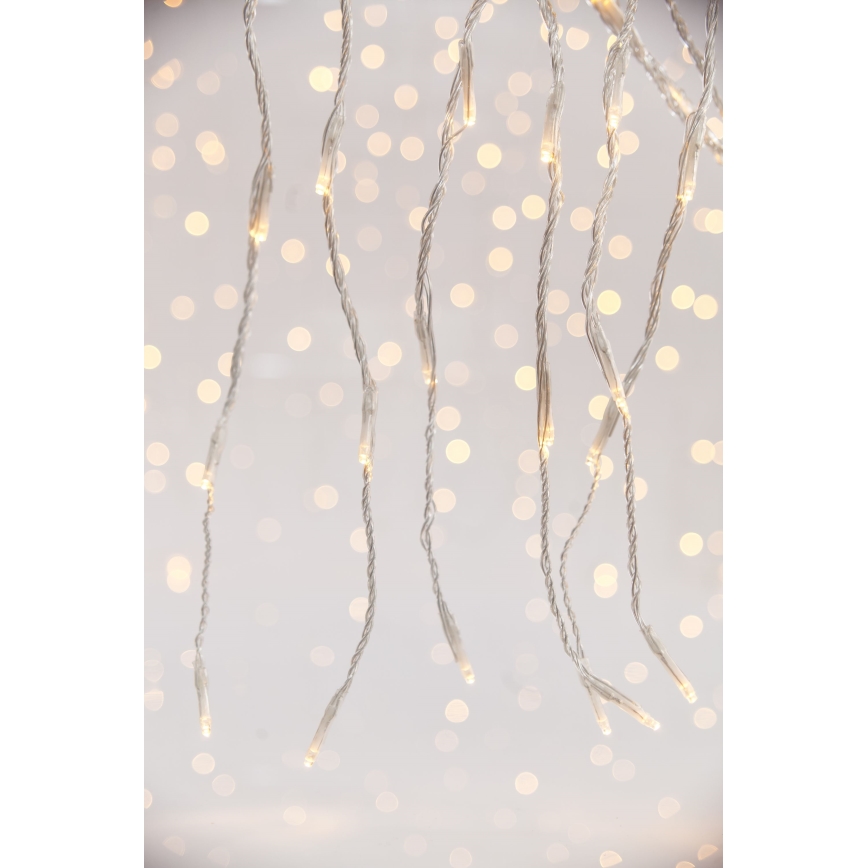 Rideau de Noël extérieur CURTAIN 360xLED/3,6W/230V 2x2 m IP44 blanc chaud