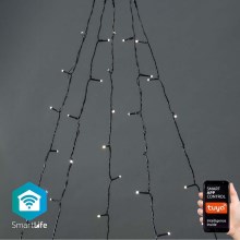 Rideau de Noël extérieur LED 200xLED/8 fonctions 5x7m IP65 Wi-Fi Tuya