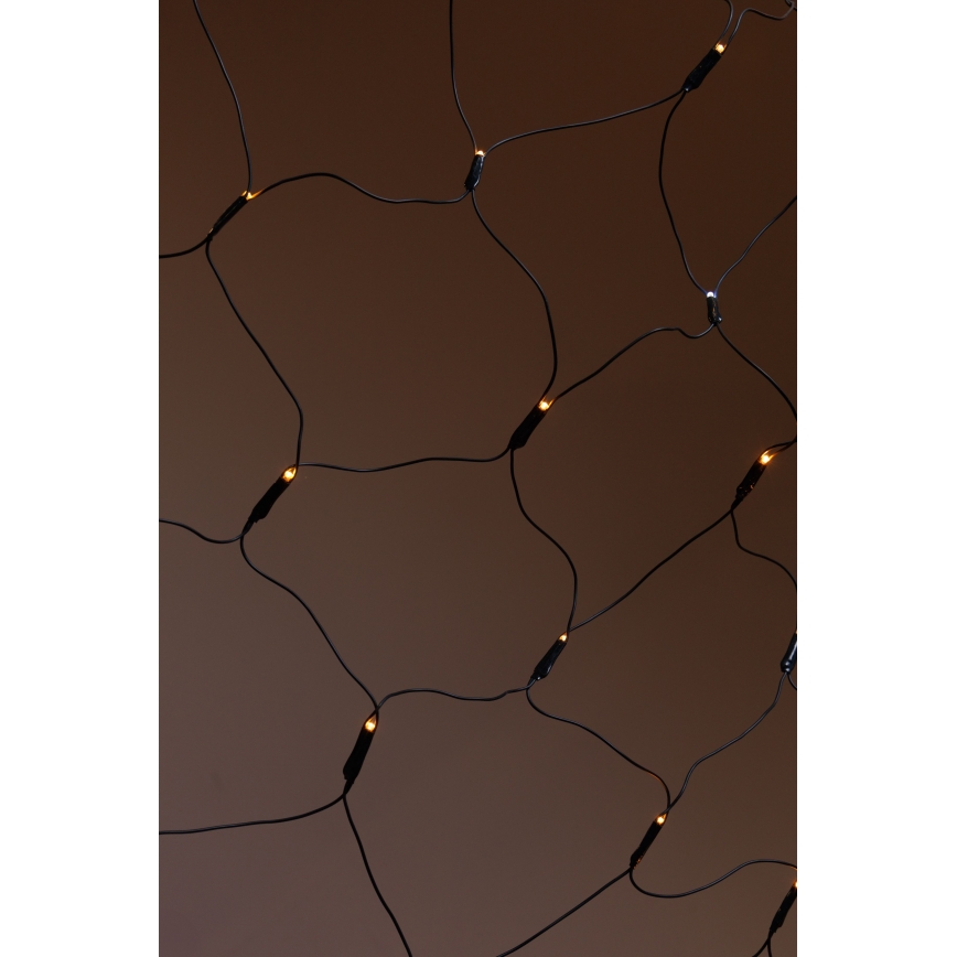 Rideau de Noël extérieur NET 240xLED/7,2W/230V 1,5x2 m IP44 blanc chaud