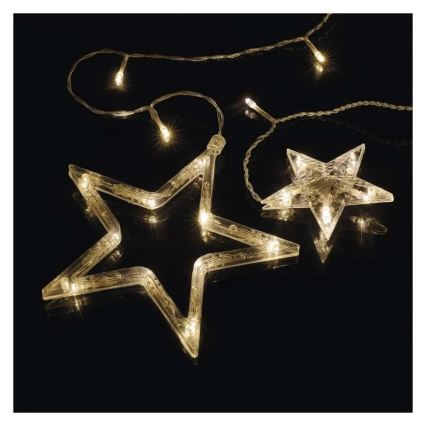 Rideau lumineux LED de Noël 115xLED/1,35W 6,85x1,05 m blanc chaud