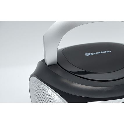 Roadstar CDR-365U/SL - Radio FM/PLL avec USB 32W/230V/4xLR14 noir/argenté