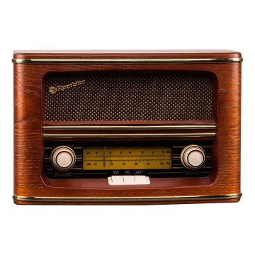 Roadstar HRA-1500/N - Radio FM/MW 24W/230V/6xLR14
