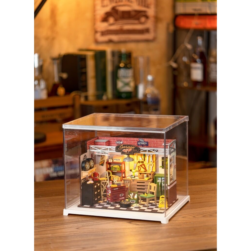 RoboTime - Maison miniature Garage 2xAAA