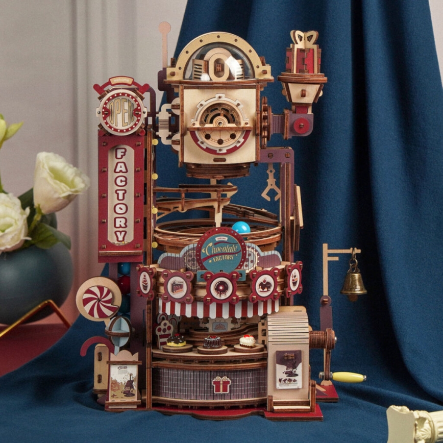 RoboTime - Puzzle 3D à billes Chocolaterie