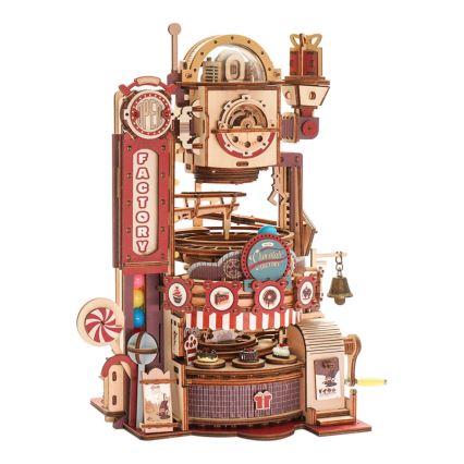 RoboTime - Puzzle 3D à billes Chocolaterie