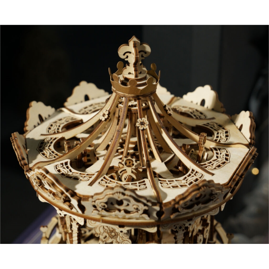 RoboTime - Puzzle 3D boîte à musique Manège romantique