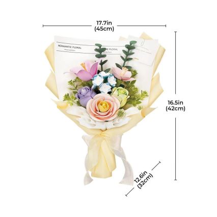 RoboTime - Puzzle 3D Bouquet de printemps