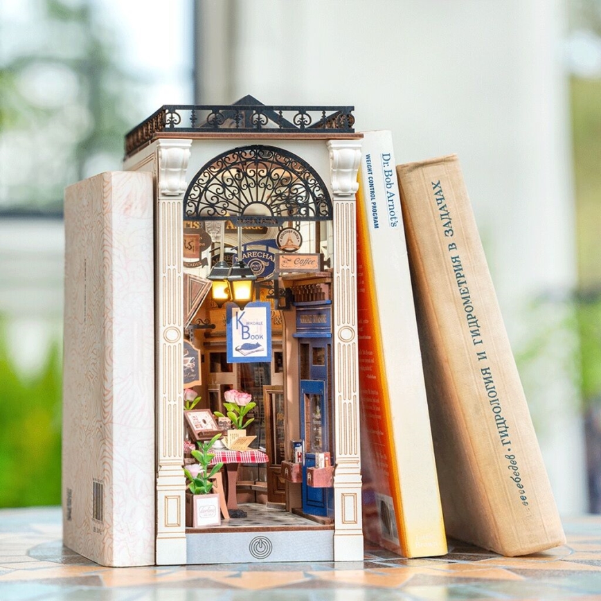RoboTime - Puzzle 3D LED serre-livres Rencontre avec des livres dans la galerie 2xAAA