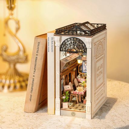 RoboTime - Puzzle 3D LED serre-livres Rencontre avec des livres dans la galerie 2xAAA