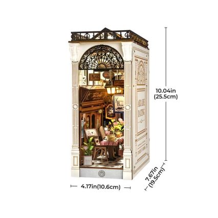 RoboTime - Puzzle 3D LED serre-livres Rencontre avec des livres dans la galerie 2xAAA
