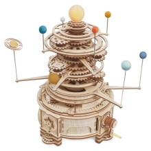 RoboTime - Puzzle 3D mécanique en bois Planetarium