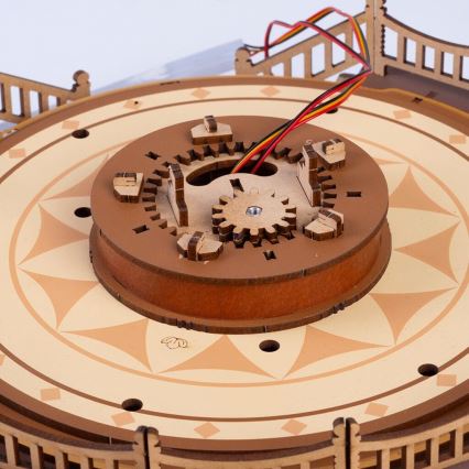 RoboTime - Puzzle boîte à musique 3D Carrousel classique 5V