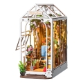 RoboTime - Serre-livre LED Jardin maison 3D puzzle 2xAAA