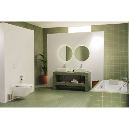 Roca A3270ML000 - Lavabo à poser GAP 39x37 cm céramique/blanc