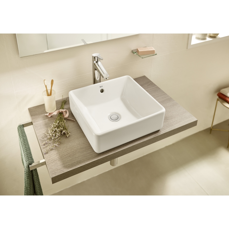 Roca A3270ML000 - Lavabo à poser GAP 39x37 cm céramique/blanc